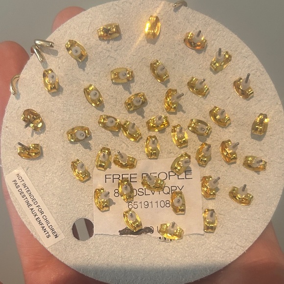 Free People Gold and Silver Earring Set - Picture 3 of 5